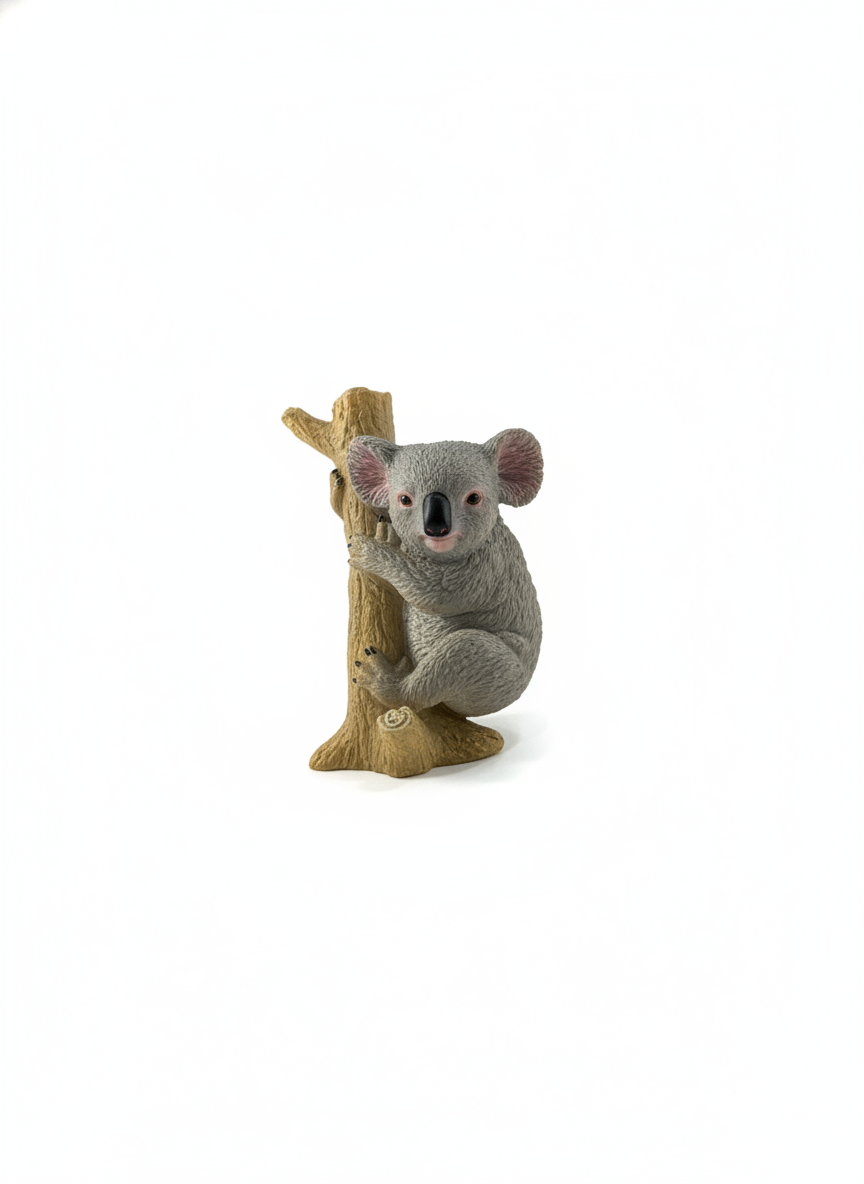 ZAAT Natural World Koala Climbing Bear Figurine