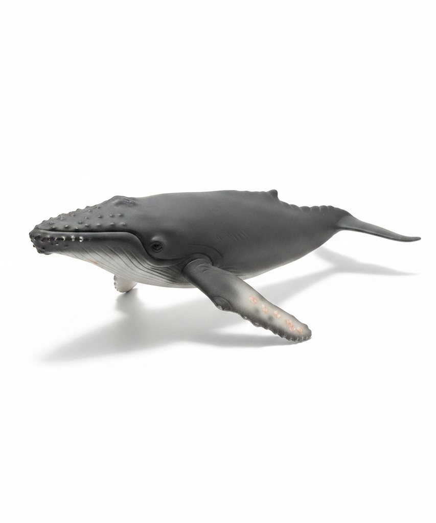 Detailed Humpback Whale Figurine