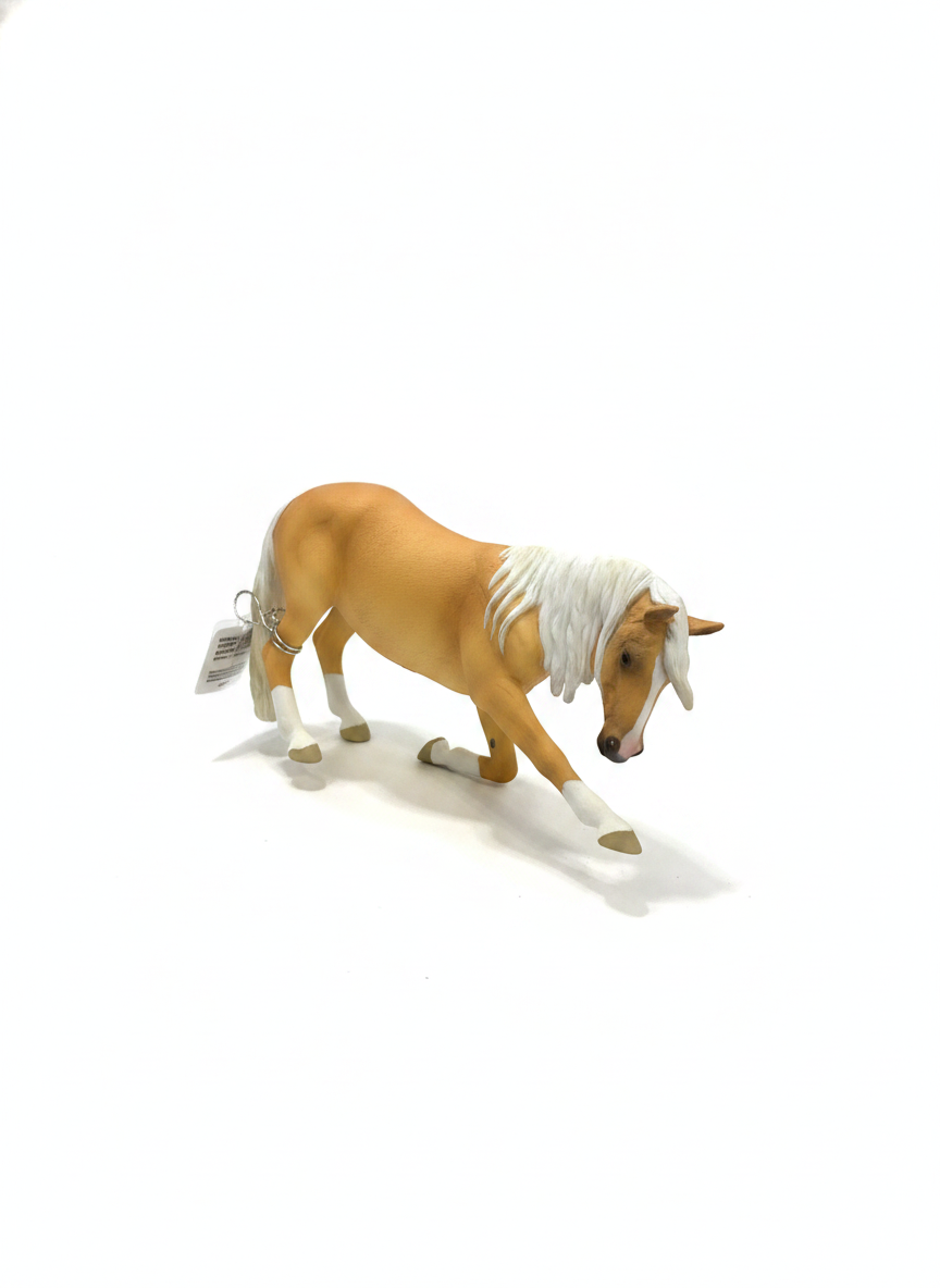 Palomino Horse Toy Figure