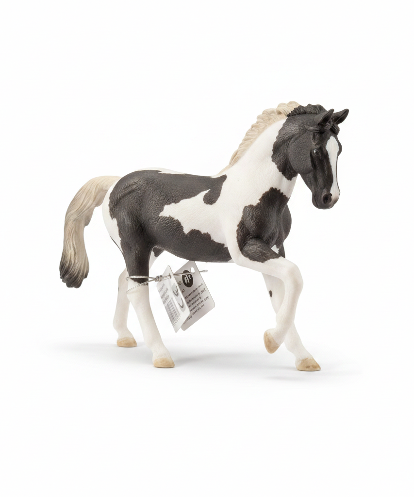 Paintblood Stallion Black Tobiano