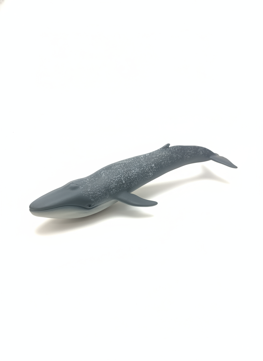 ZAAT Lifelike Blue Whale Toy Figure