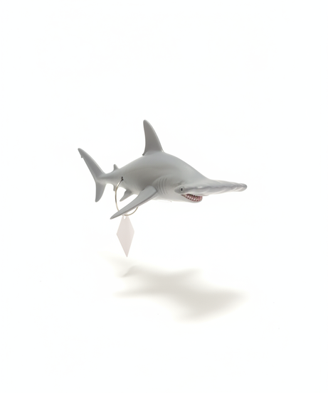Hammerhead Shark Realistic Toy Keychain