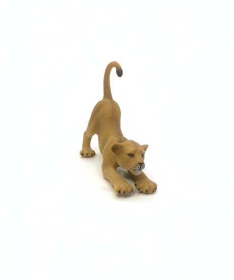 Stretching Lioness Cub Figurine