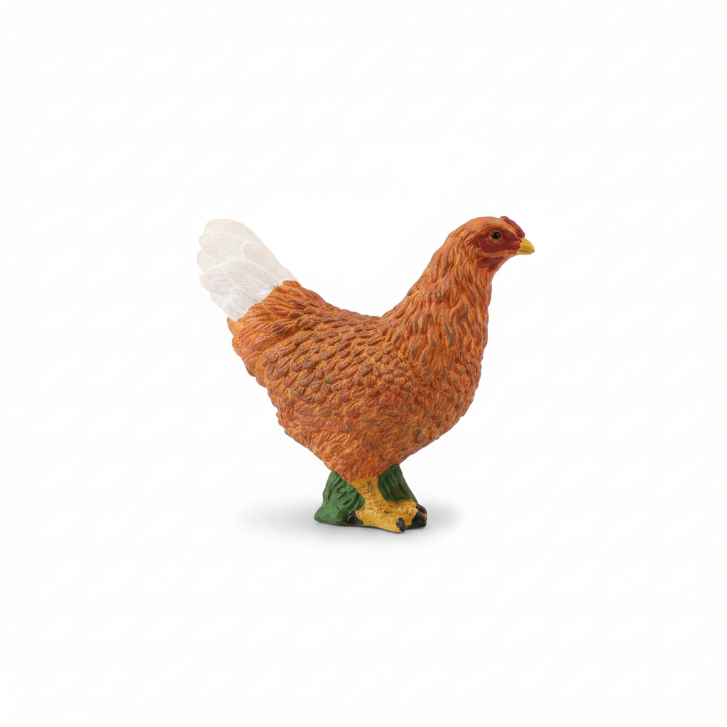 Hen Figurine