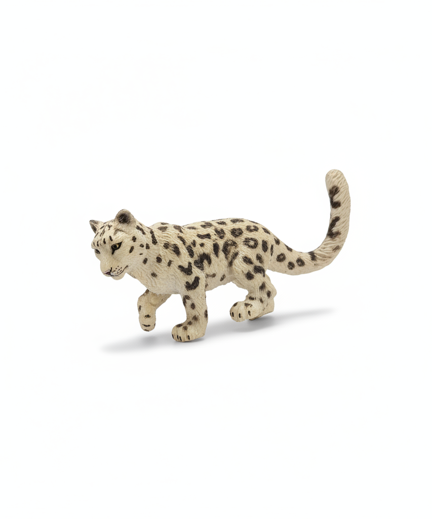 Snow Leopard Figurine