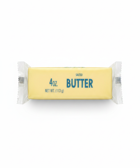 4 oz Salted Butter squashy