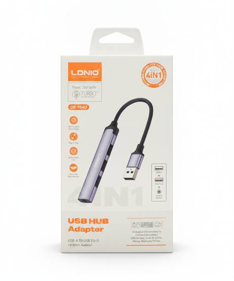 LDNIO DS-104U USB HUB Adapter