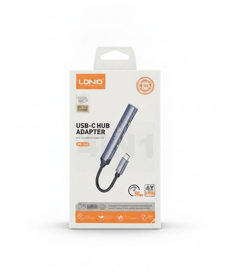 LDNIO USB-C HUB ADAPTER DS-34U