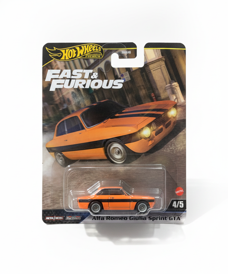 Hot Wheels Premium Fast & Furious Alfa Romeo Giulia Sprint GTA