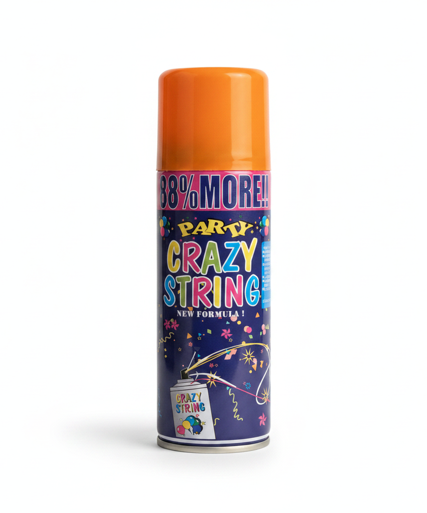 Party Crazy String 88% More! New Formula