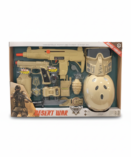 Desert War Armed Forces Toy Set