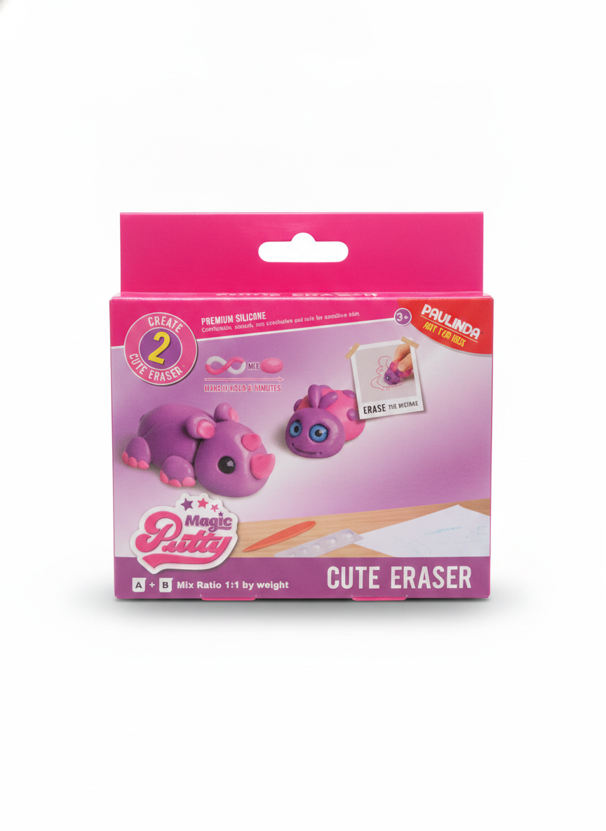 Paulinda Magic Putty Cute Eraser Kit