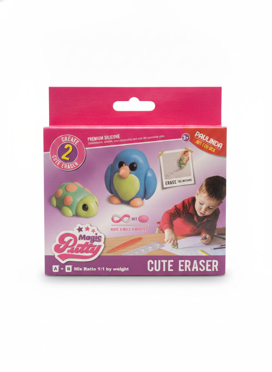 Paulinda Magic Putty Cute Eraser Craft Kit