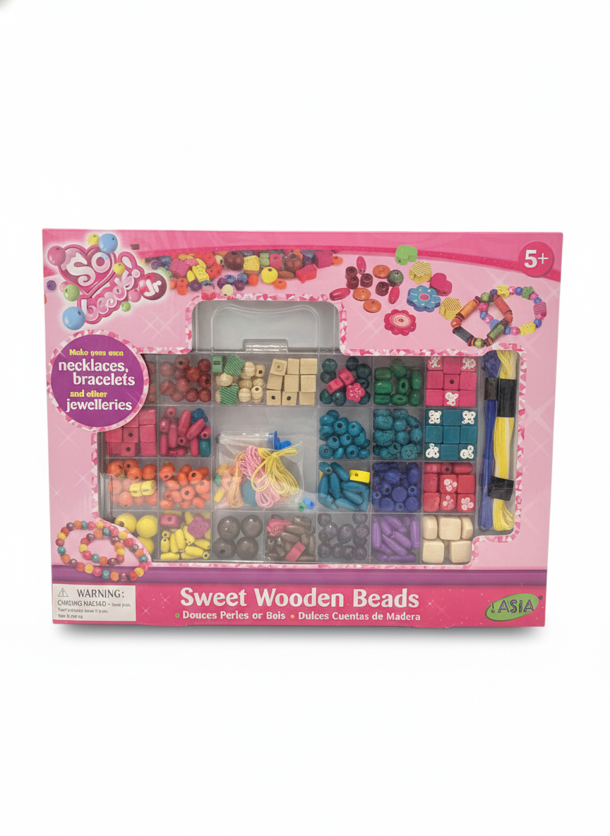 SO beads Jr Sweet Wooden Beads