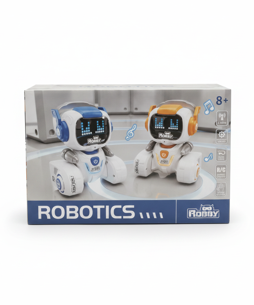 Robby Robotics R-001 Twin Robots