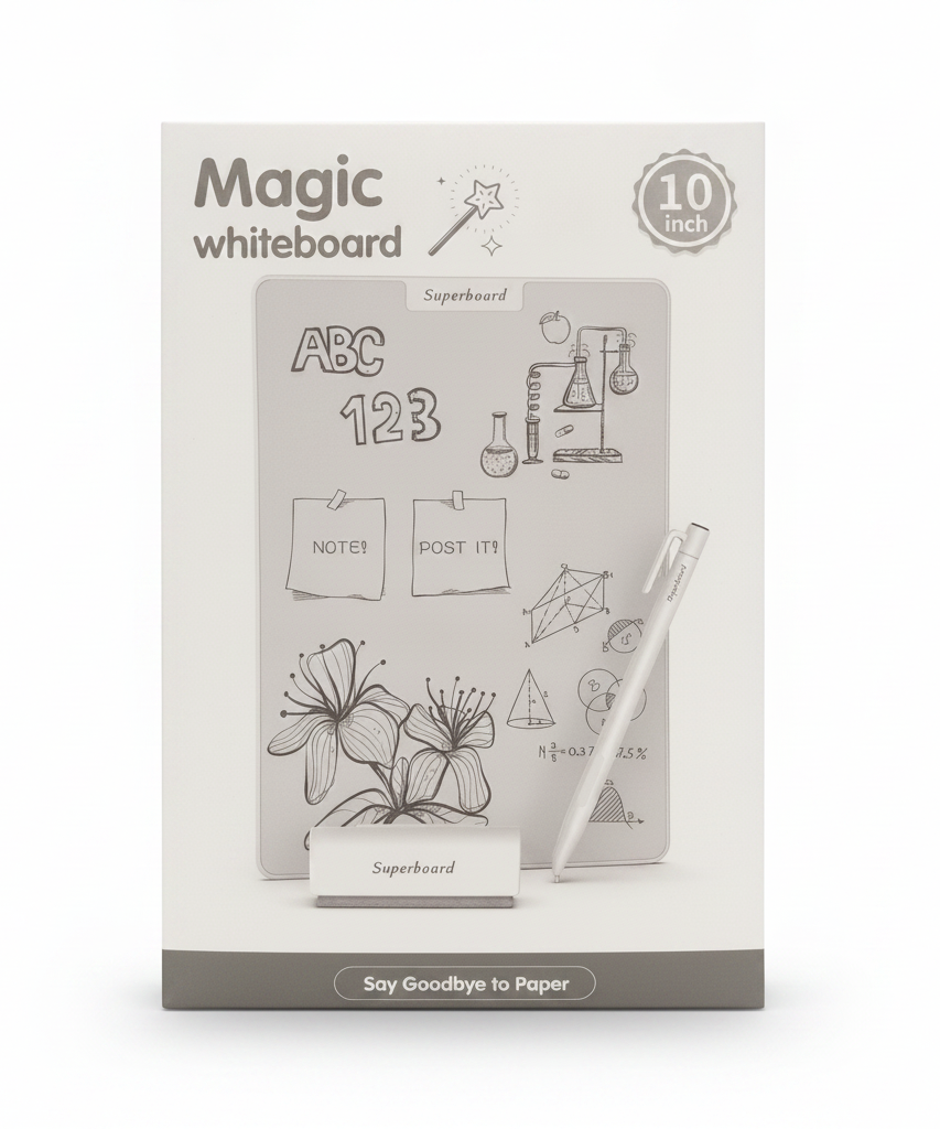 Magic Whiteboard 10 Inch Superboard