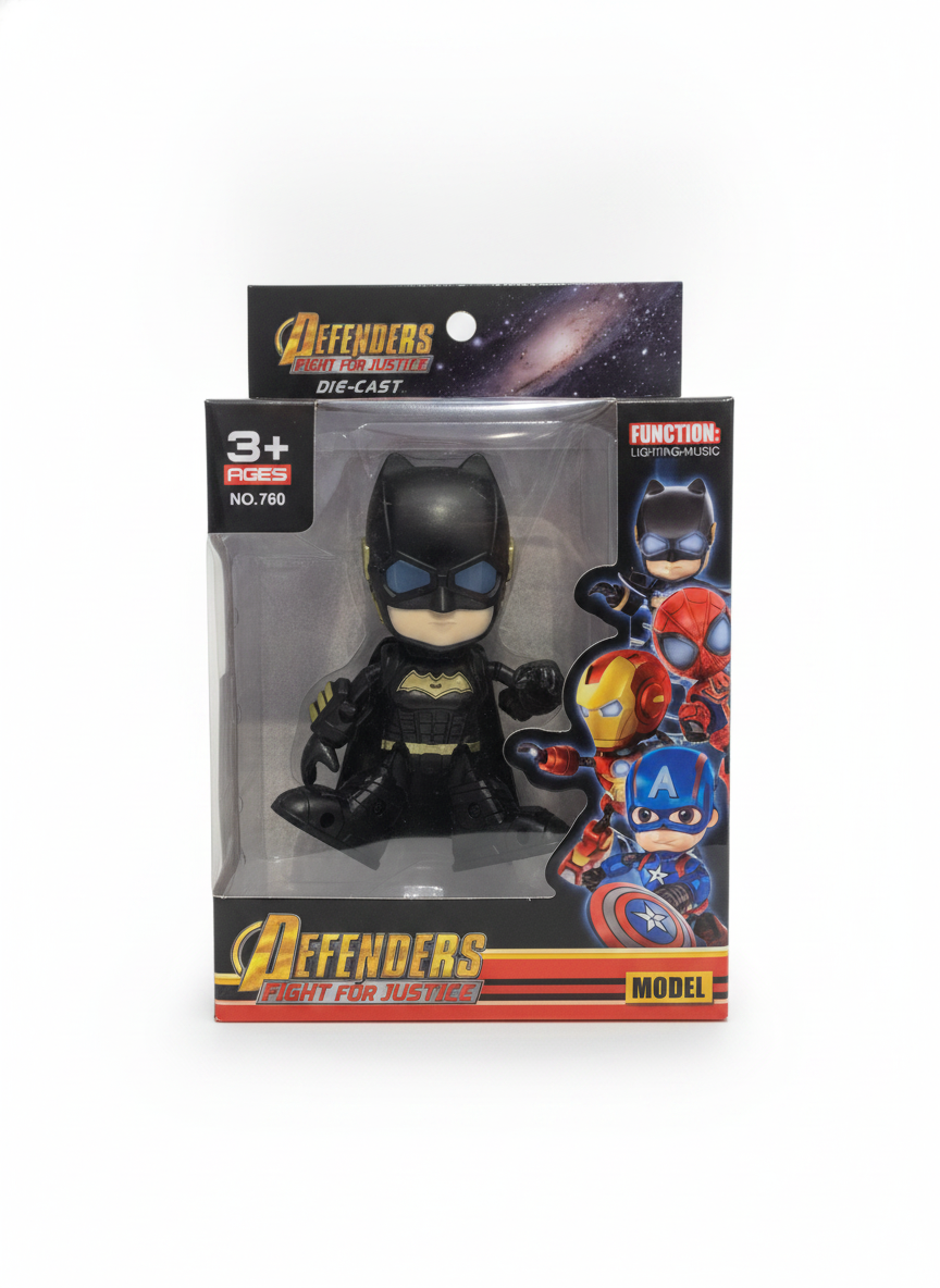 Defenders Fight For Justice Die-Cast Batman Model