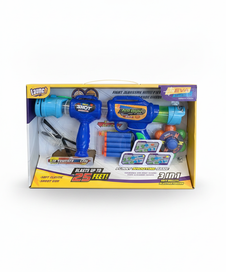 Launch 3-in-1 Soft Bullets Blasting Version (EVA Soft Bullet Upgraded Version)