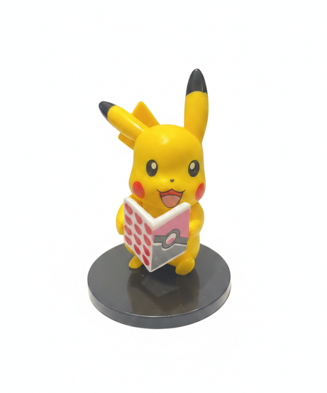 Pikachu Collectible Figurine with Poké Ball Book