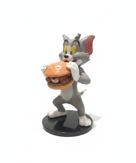 Tom & Jerry Hungry Tom Hamburger with Jerry Figurine