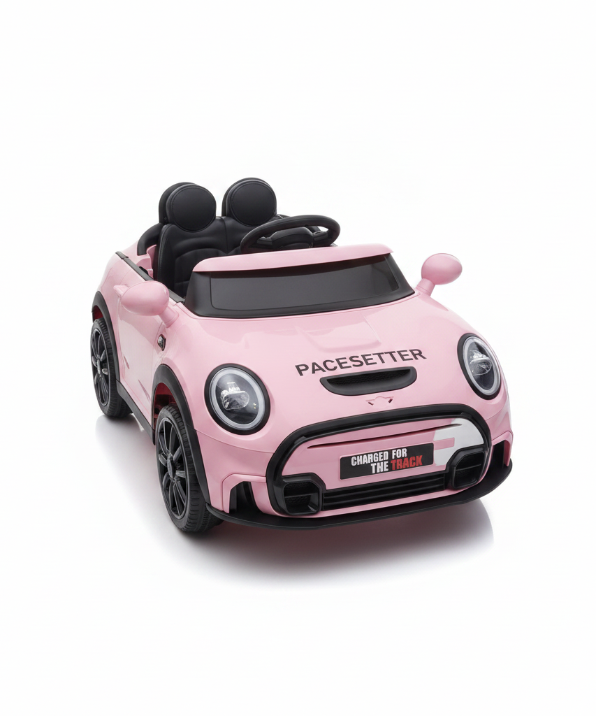 PACESETTER Pink Ride-On Car - Charged for the Track