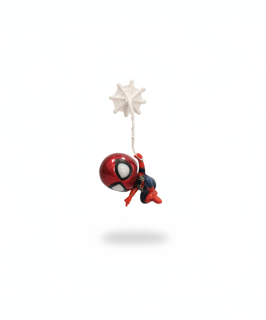 Marvel Spider-Man Metallic Chibi Hanging Figure