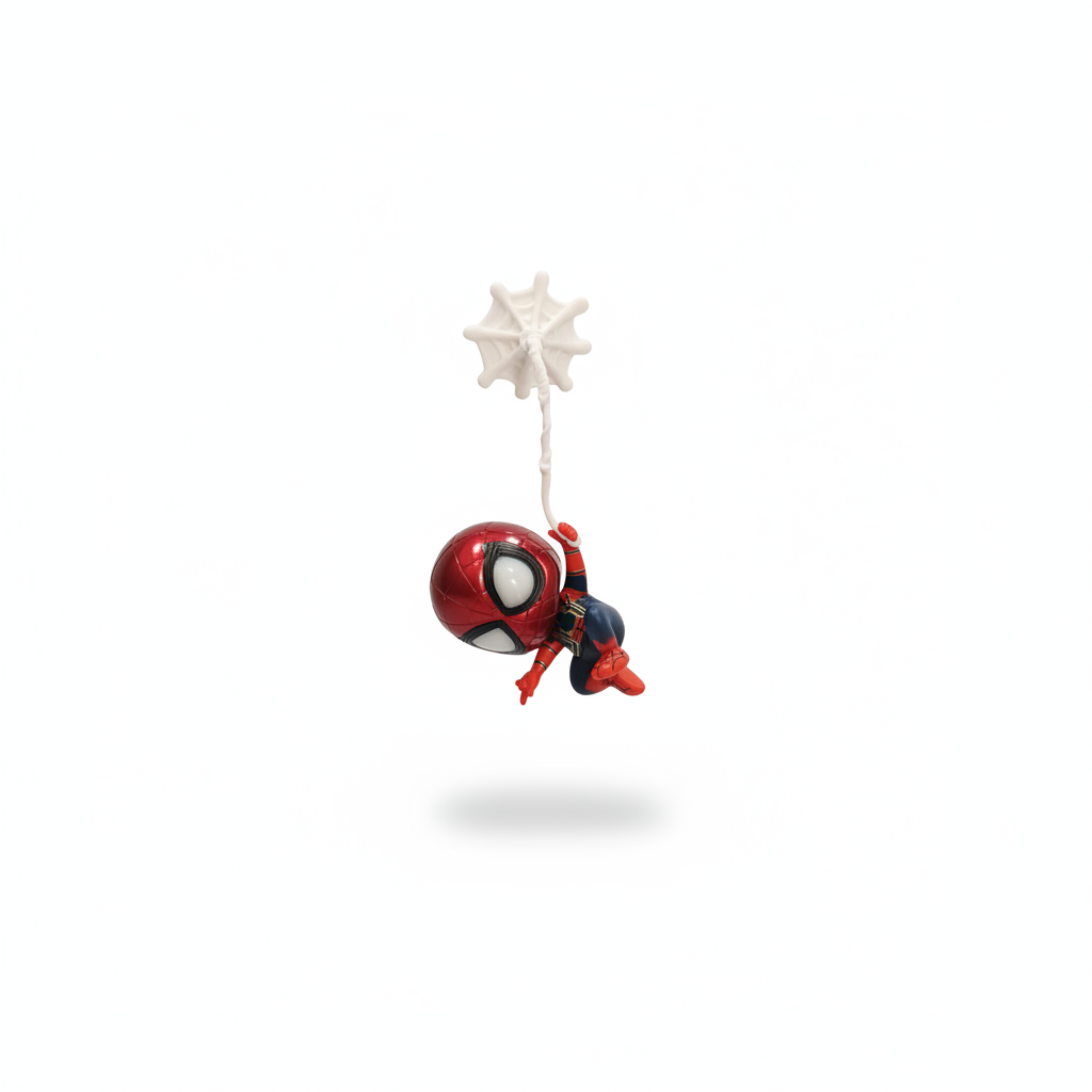 Marvel Spider-Man Metallic Chibi Hanging Figure