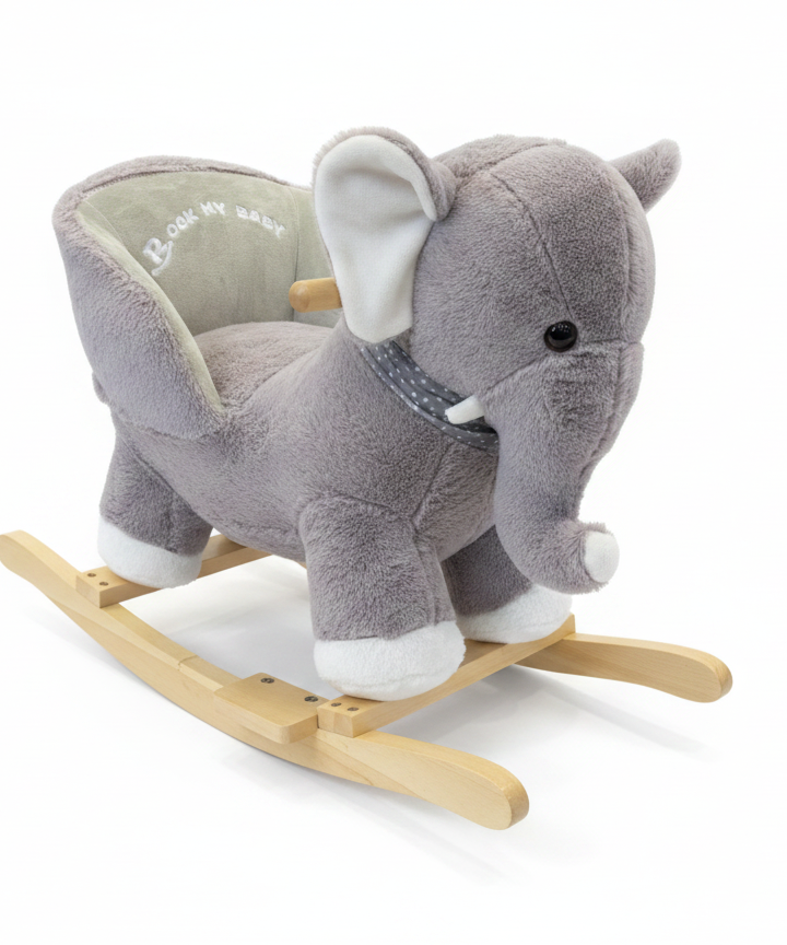Rock My Baby Elephant Rocker