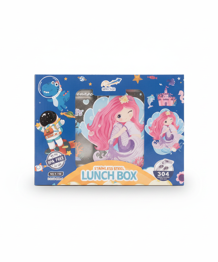 Selection Stainless Steel Mermaid Lunch Box