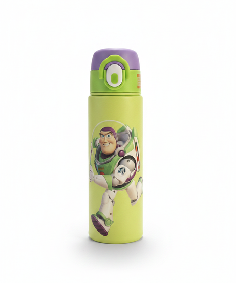 Disney Pixar Toy Story Buzz Lightyear Water Bottle with Strap