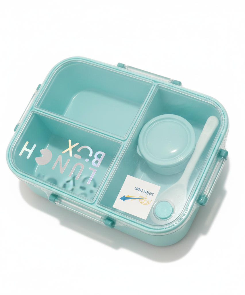 Aqua Multi-Compartment Lunch Box