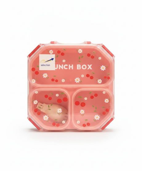 Selection Cherry & Daisy Glitter Lunch Box