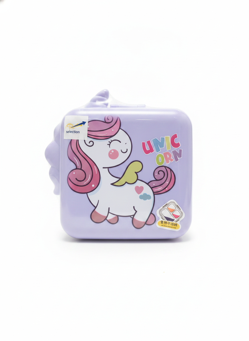 Unicorn Themed Kids Lunch Box