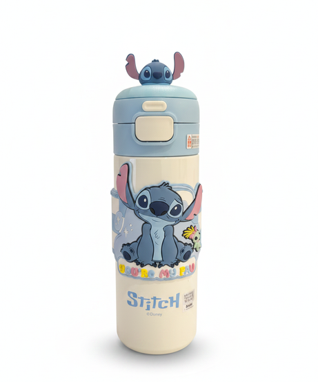 Disney Stitch 3D Character Water Bottle