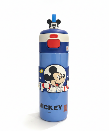 Mickey Mouse Astronaut Pop-Up Water Bottle