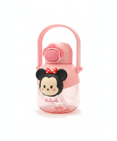 Disney Minnie Mouse Kids' Water Bottle with Straw
