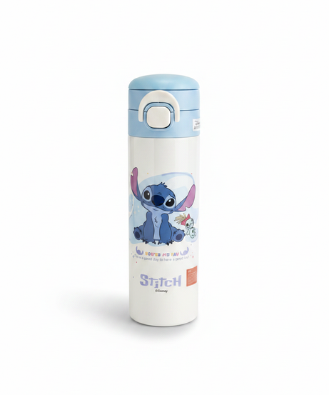 Disney Stitch Water Bottle with Carrier