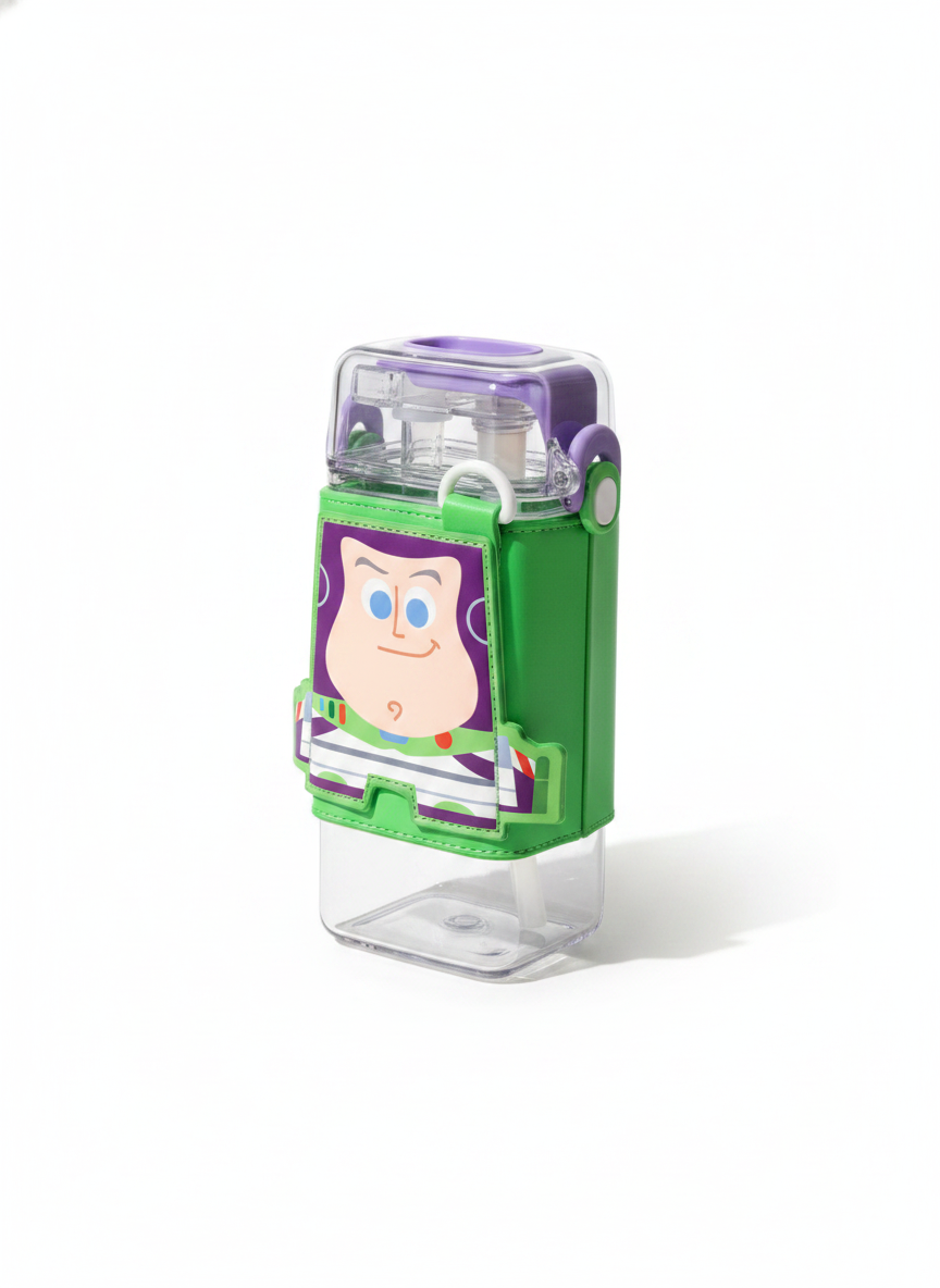 Buzz Lightyear Character Drink Bottle with Carrying Strap