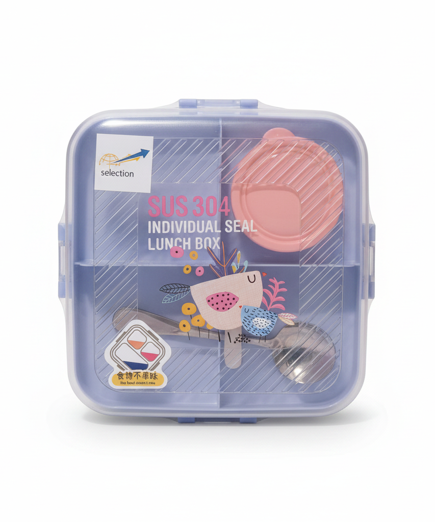 selection SUS 304 Individual Seal Lunch Box