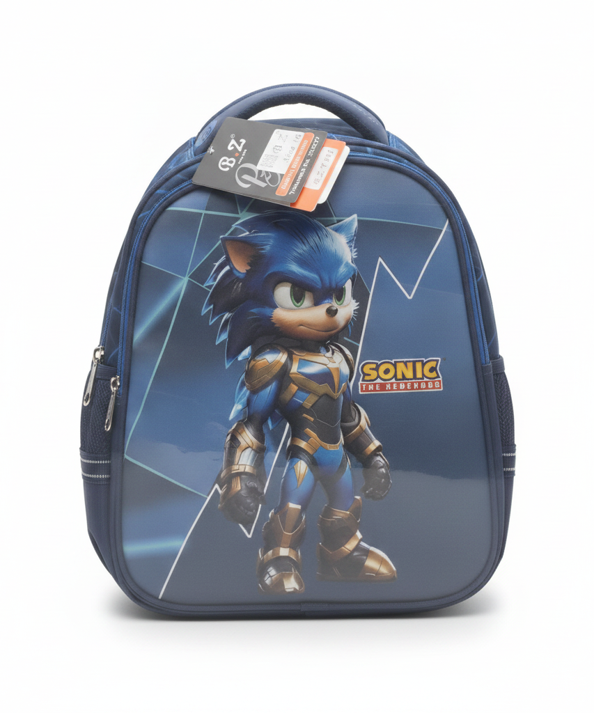 Sonic The Hedgehog Armored Backpack (Size 16)