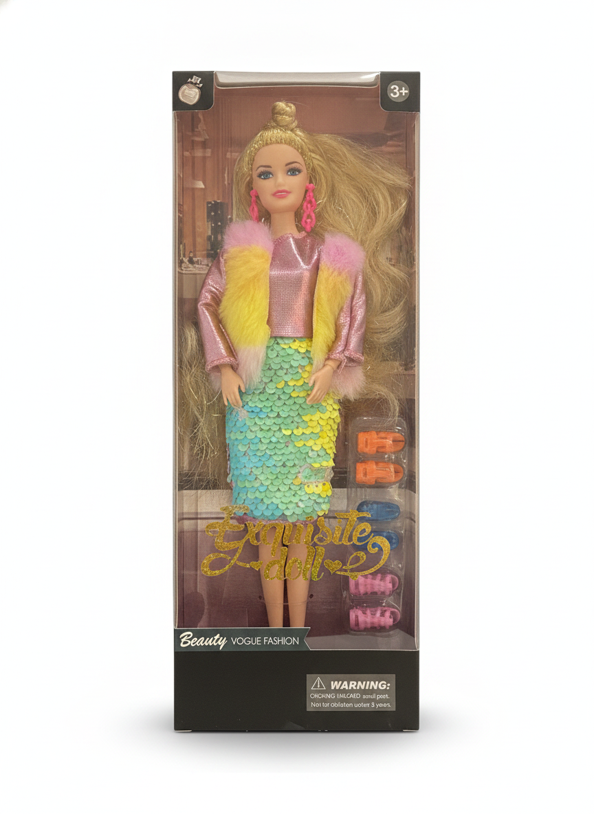 Exquisite Doll Beauty Vogue Fashion