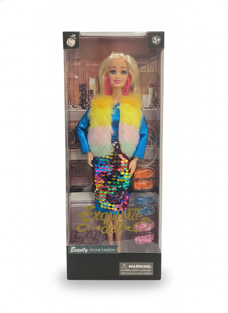 Exquisite Doll Beauty Vogue Fashion