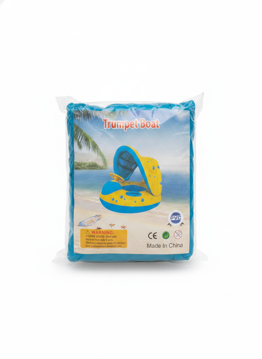 Trumpet Boat Inflatable Pool Float