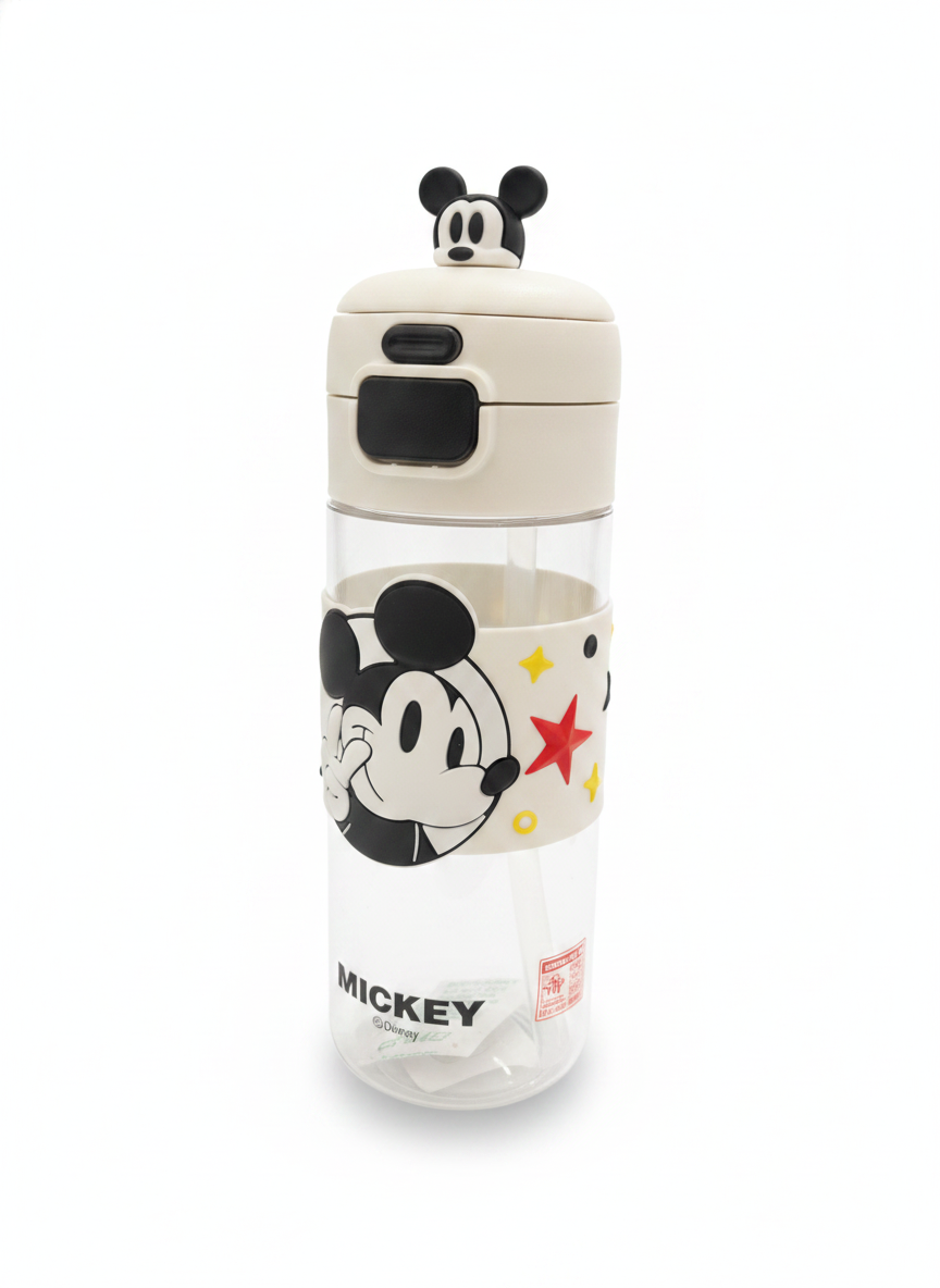 Disney Mickey Mouse Character Water Bottle
