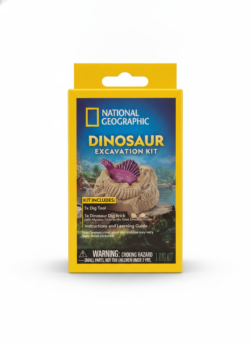 NATIONAL GEOGRAPHIC DINOSAUR EXCAVATION KIT