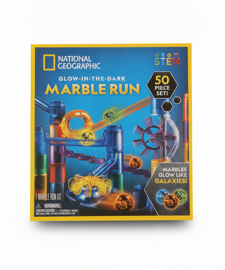 National Geographic Glow-in-the-Dark Marble Run