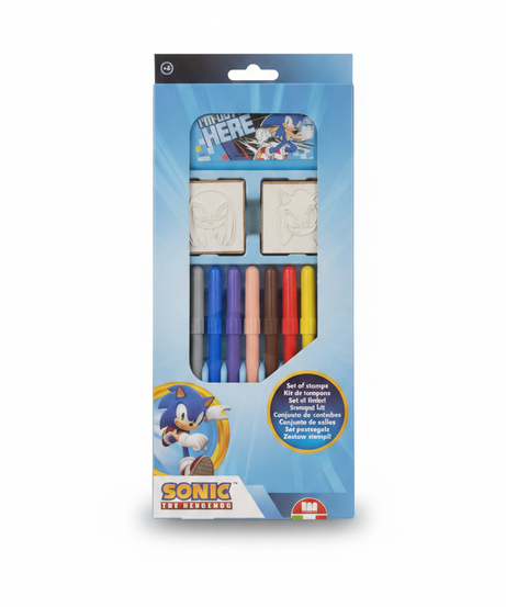 Sonic The Hedgehog Stamp Kit