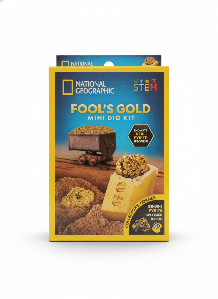 National Geographic Fool's Gold Mini Dig Kit