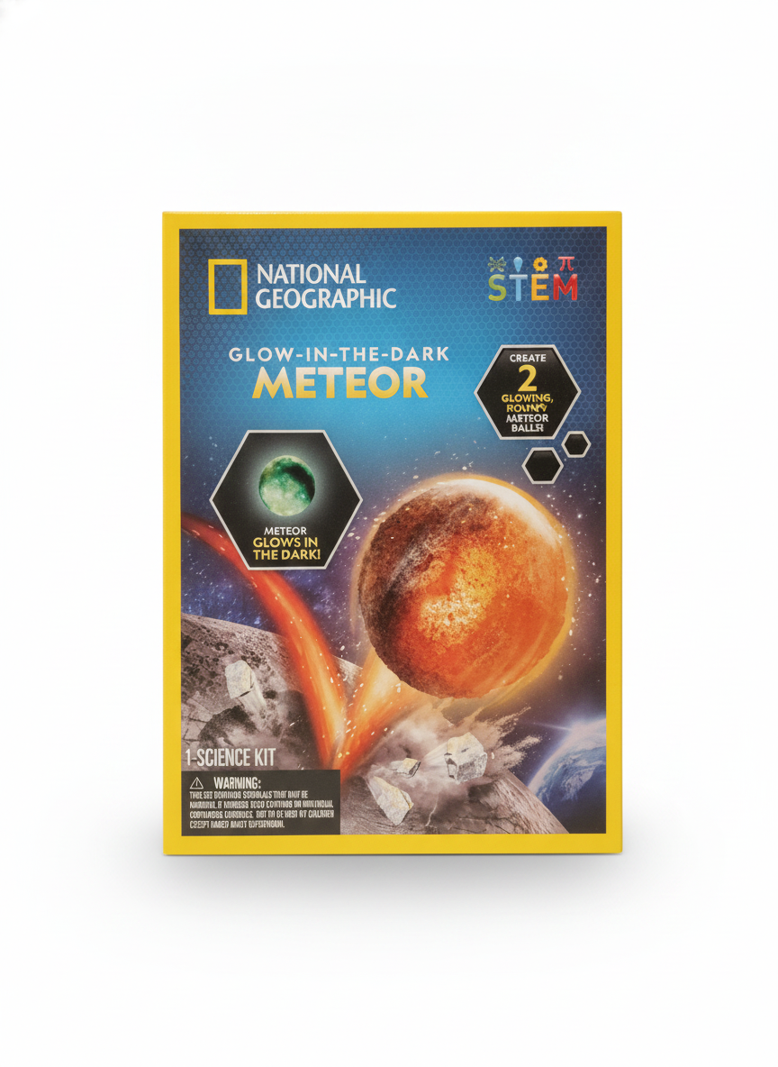 National Geographic Glow-In-The-Dark Meteor Science Kit