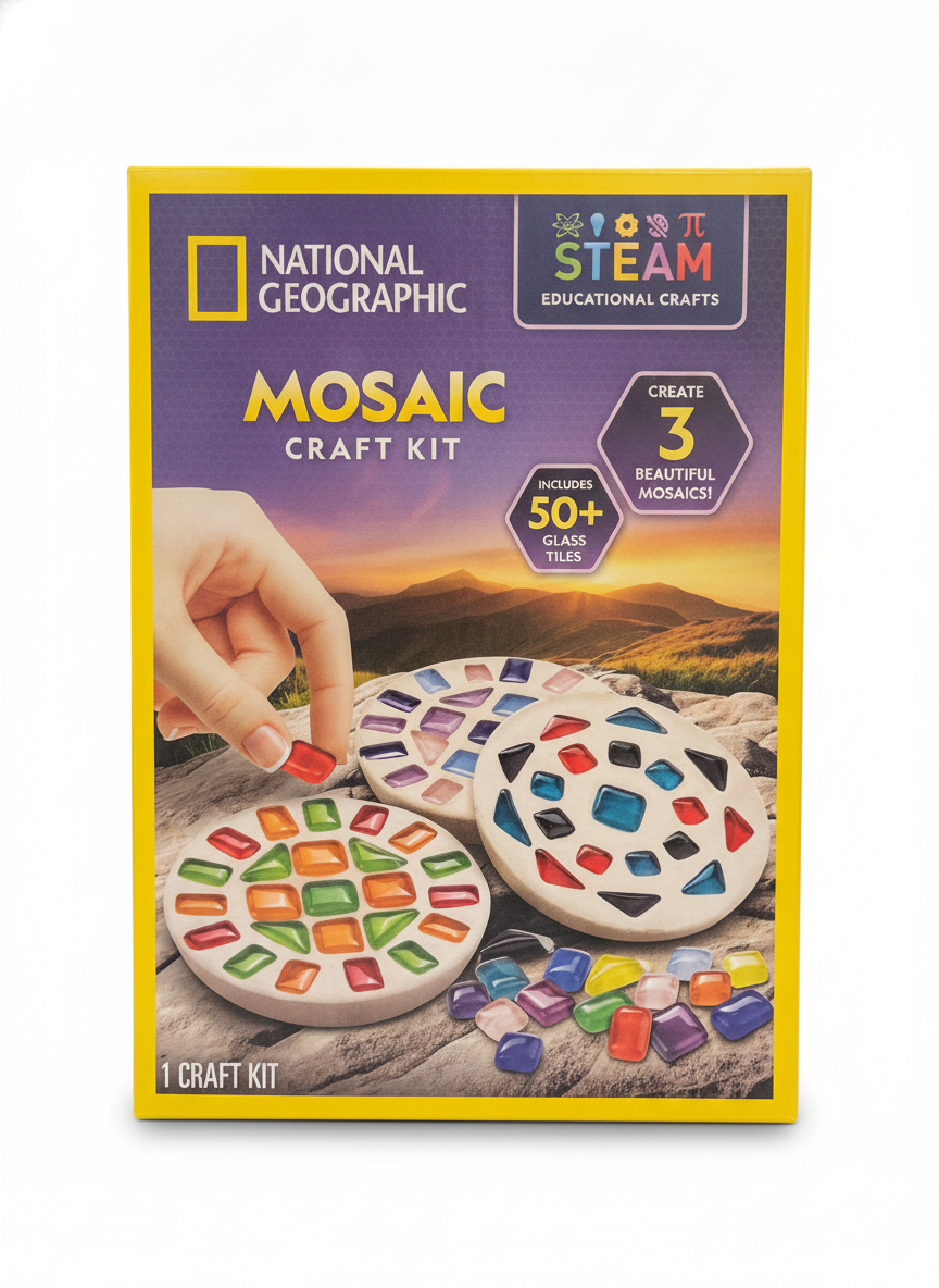 National Geographic Mosaic Craft Kit
